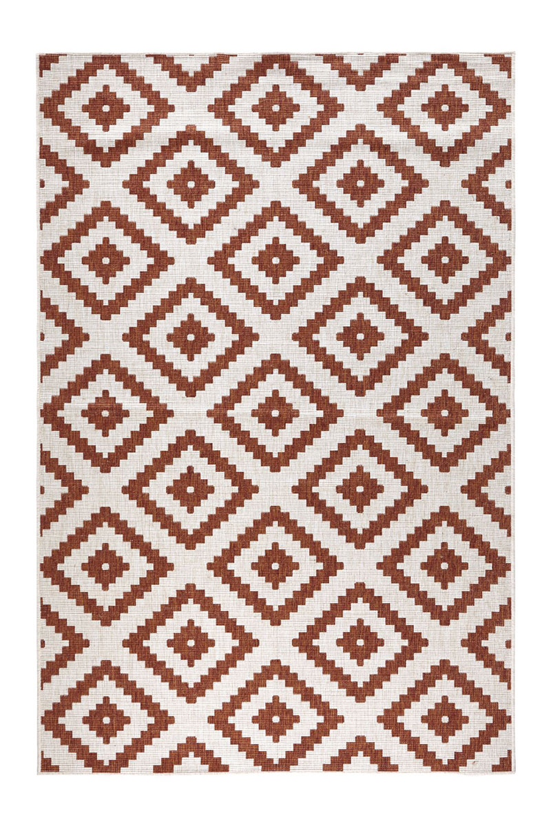 Kusový koberec Northrugs Twin 103130 Terra Cream 200x290 cm