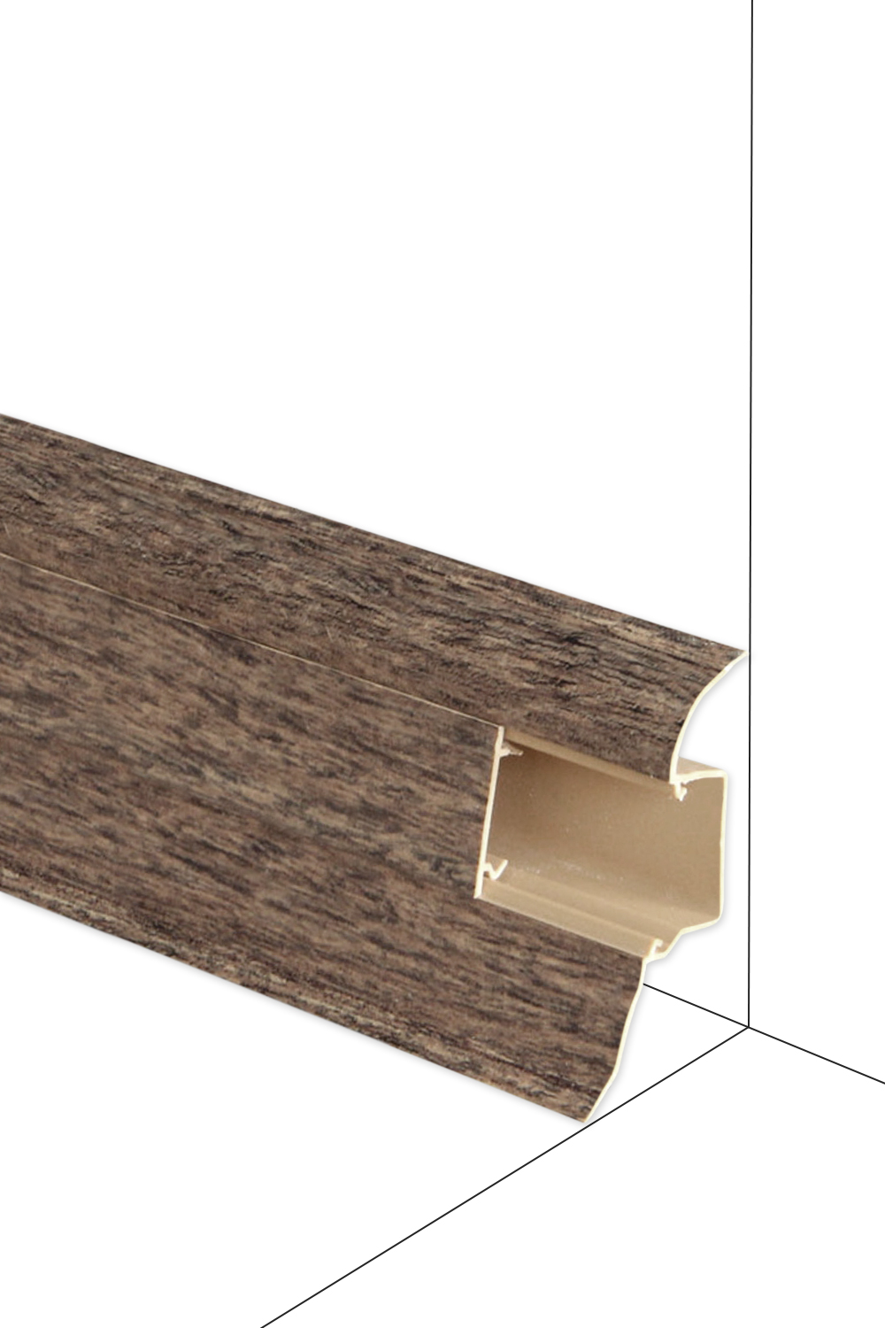 Podlahová lišta Döllken W175 - Panga - délka 250 cm Ukončení L 